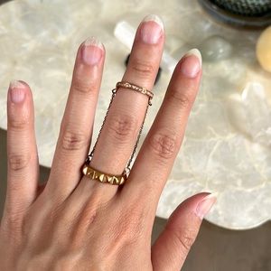 Rebecca Minkoff tiered ring ✨rare✨